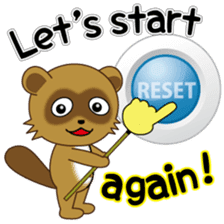 Active boy who wants to be reconciled sticker #14806254