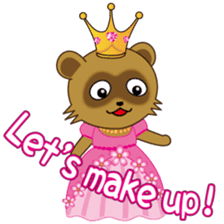 Active boy who wants to be reconciled sticker #14806257