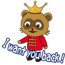 Active boy who wants to be reconciled sticker #14806258