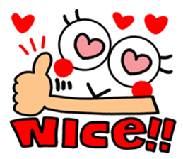 Simple (basic) stamp. sticker #14806451