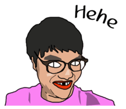 Beautiful Face (Eng) sticker #14807928