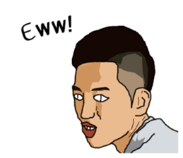 Beautiful Face (Eng) sticker #14807936