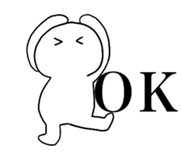 Large Font lnvisible Man Mr.4 use set sticker #14809034