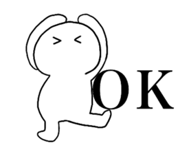 Large Font lnvisible Man Mr.4 use set sticker #14809034