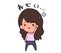 ayugirl sticker #14809295