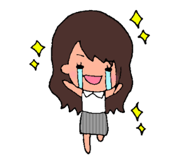 ayugirl sticker #14809300