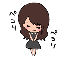 ayugirl sticker #14809304