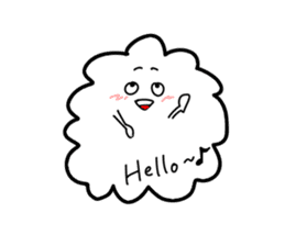 fuwa-fuwa Mr.cloud! sticker #14809454