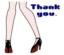 Talking legs 3 sticker #14809505