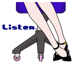 Talking legs 3 sticker #14809508