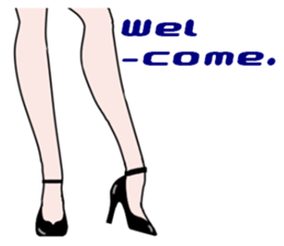 Talking legs 3 sticker #14809515