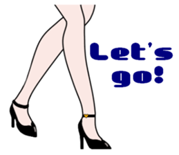 Talking legs 3 sticker #14809516