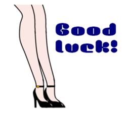 Talking legs 3 sticker #14809517