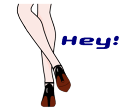 Talking legs 3 sticker #14809520