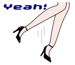 Talking legs 3 sticker #14809521
