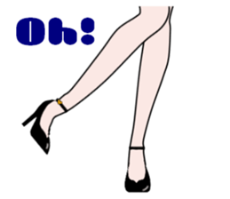 Talking legs 3 sticker #14809523