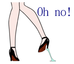 Talking legs 3 sticker #14809531