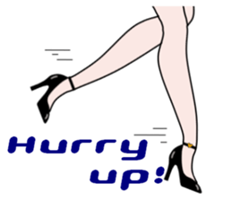 Talking legs 3 sticker #14809535
