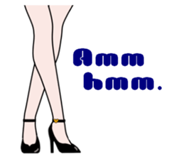 Talking legs 3 sticker #14809540