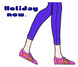 Talking legs 3 sticker #14809541