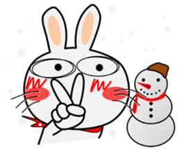 Cute Rabbit Everyday 9th sticker #14809583