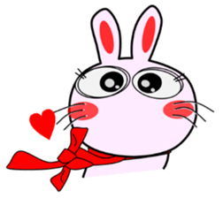 Cute Rabbit Everyday 9th sticker #14809593