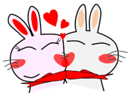 Cute Rabbit Everyday 9th sticker #14809595