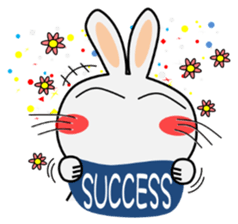 Cute Rabbit Everyday 9th sticker #14809596