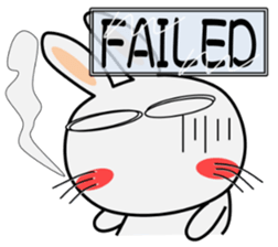 Cute Rabbit Everyday 9th sticker #14809597