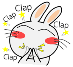 Cute Rabbit Everyday 9th sticker #14809603