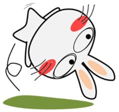 Cute Rabbit Everyday 9th sticker #14809604