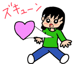 momonya and friends sticker #14810327