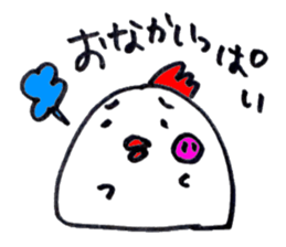 Hakata, Fukuoka dialect with chicken sticker #14810494