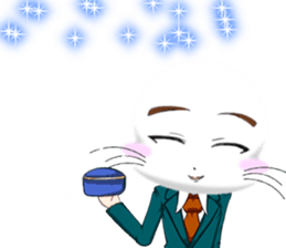 Valentine from lovely cool looks English sticker #14810730