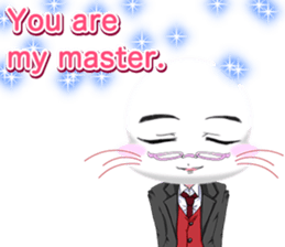 Valentine from lovely cool looks English sticker #14810732