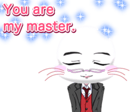 Valentine from lovely cool looks English sticker #14810732