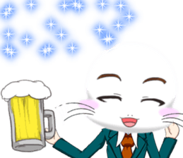 Valentine from lovely cool looks English sticker #14810746