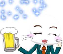 Valentine from lovely cool looks English sticker #14810746