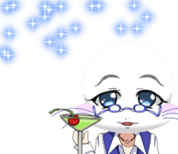 Valentine from lovely cool looks English sticker #14810747