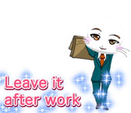 Valentine from lovely cool looks English sticker #14810750