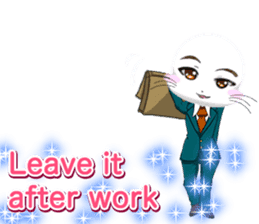 Valentine from lovely cool looks English sticker #14810750