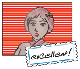 Grandmother's graffiti2 sticker #14811313