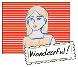 Grandmother's graffiti2 sticker #14811315