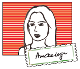 Grandmother's graffiti2 sticker #14811319