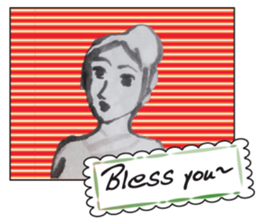 Grandmother's graffiti2 sticker #14811322