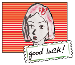 Grandmother's graffiti2 sticker #14811323