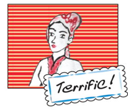 Grandmother's graffiti2 sticker #14811325