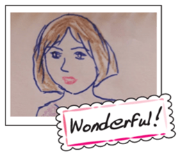 Grandmother's graffiti3 sticker #14811643