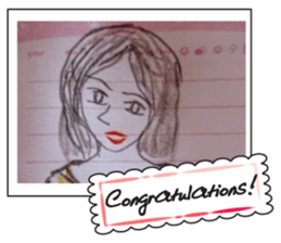 Grandmother's graffiti3 sticker #14811646