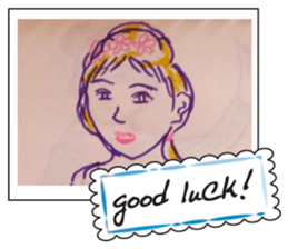 Grandmother's graffiti3 sticker #14811647